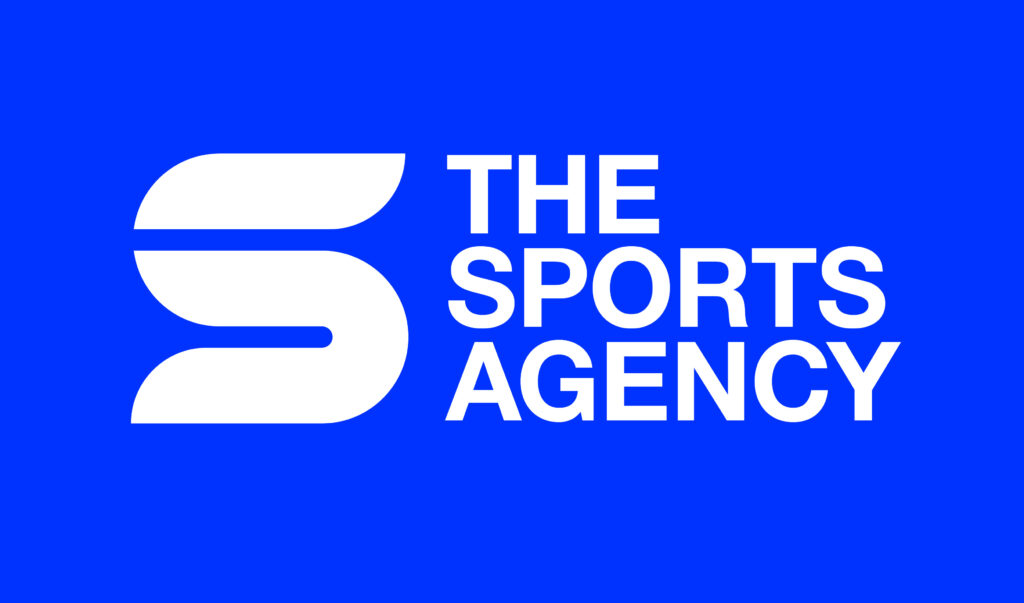 The Sports Agency Logo Inverse Version