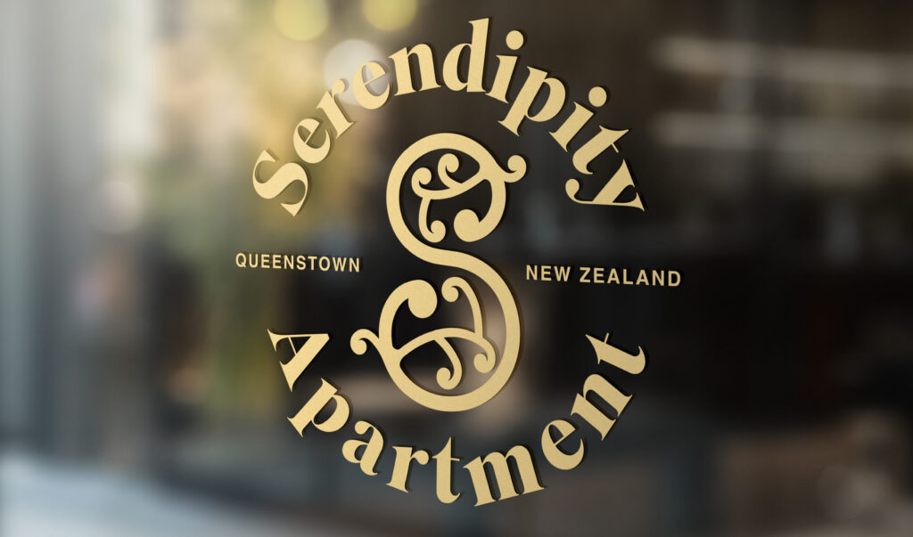 Serendipity Airbnb Window Graphic